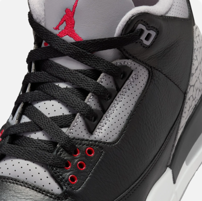 Black & Gray Elephant-Print Mid-Top Sneakers